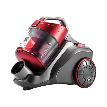 吸塵器 低噪強力除塵無耗材 C3-L148B紅色
