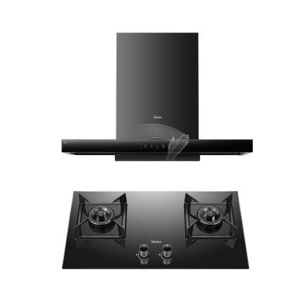 烟灶套装 18m³大吸力 自清洗 挥手智控 5.0KW火力 T39S+JZT-Q330