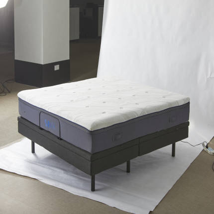 梦洁家纺 美的 床上用品 SOMUS·I SLEEP乳胶太空绵三合一厚垫