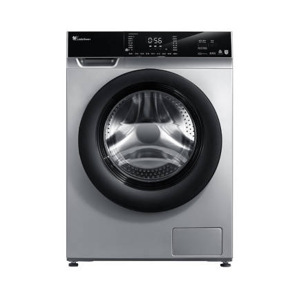 【入口滚筒】TG100V62ADS5小天鹅10KG滚筒洗衣机 纳米银离子除菌 幻夜黑全面屏