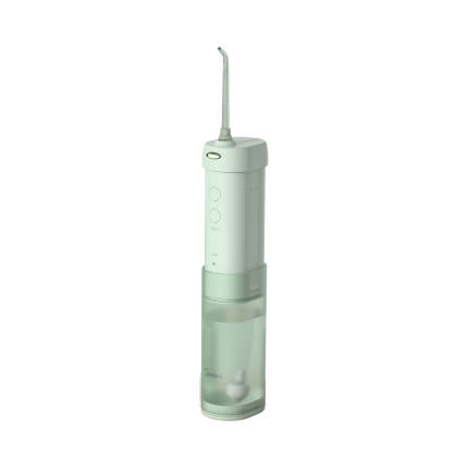 美的便攜伸縮式電動沖牙器 水牙線 家用口腔清潔洗牙神器 薄荷綠 MC-BL0102