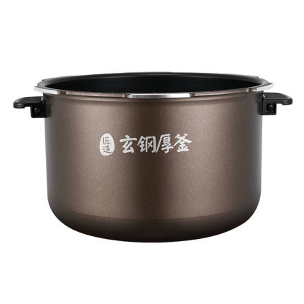 电压力锅内胆5L 匠造玄钢厚釜高压锅内锅 电压力锅配件 家电配件