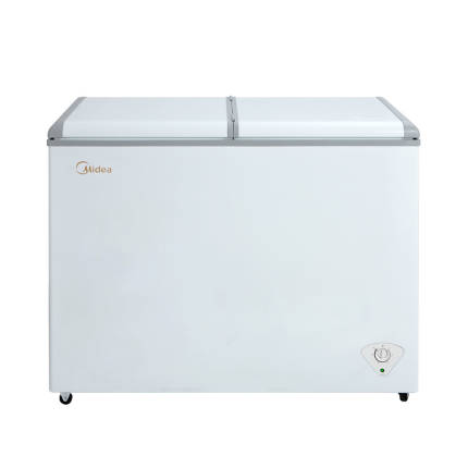 美的商用卧式雪糕囤货冷柜 271L双温大容量冰柜冷冻冷藏 BCD-271VMQ