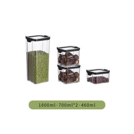 【优惠套装】Micca密封罐4件套B