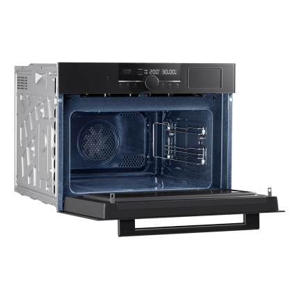 美的D5微蒸烤一體機 50L家用全自動大容量嵌入式微蒸烤炸4合1智能變頻微波爐蒸箱烤箱