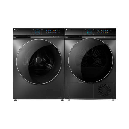 【洗烘套装】89+89 小天鹅洗衣机热泵烘干机组合TG100V89MUIT+TH100VH89WT