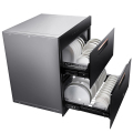 ZTD-QG210 嵌入式消毒柜 高温 玻璃 上层中温烘干+下层高温消毒 ZTD-XC81B-A