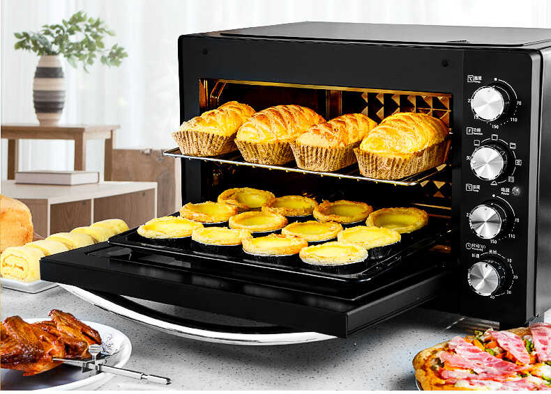 石窑烤电烤箱搪瓷内胆低温发酵热风循环烘焙外焦里嫩好口感t3l322e