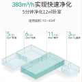 【小体积】适用26-45㎡ 智能WIFI 除菌除甲醛除霾除二手烟 空气净化器KJ350G-S1