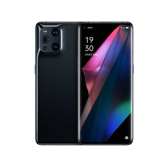 手机 OPPO Find X3 8GB+128GB 镜黑
