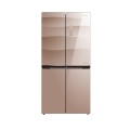 美的冰箱432升十字对开纤薄智能变频风冷无霜多门电冰箱BCD-432WGPZM