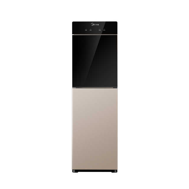 美的立式饮水机YR1801S-X下置水桶免搬抬 1L大热罐办公室可用 推杯取水防干烧 缺水提醒 