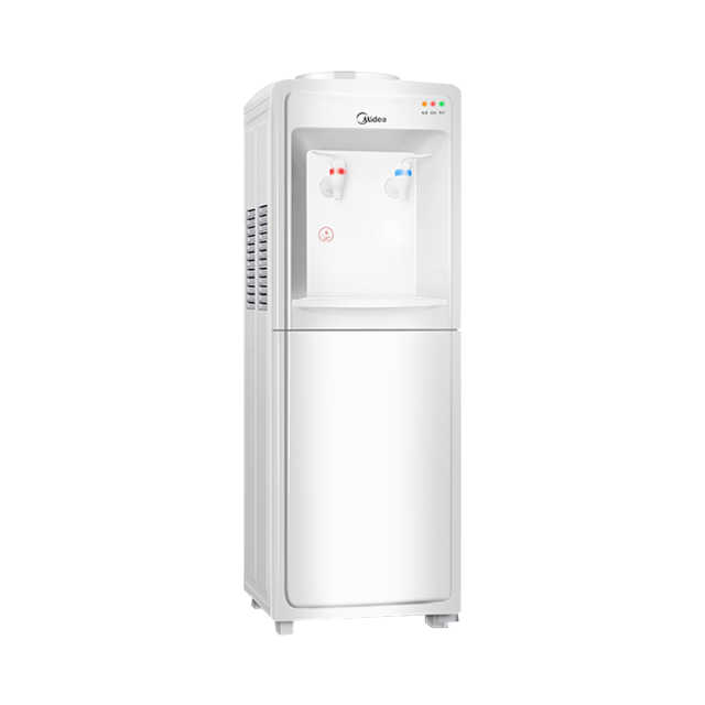 美的 立式饮水机  经典家用 加厚钣金侧板 耐用10年 MYD718S-X（冰热型）