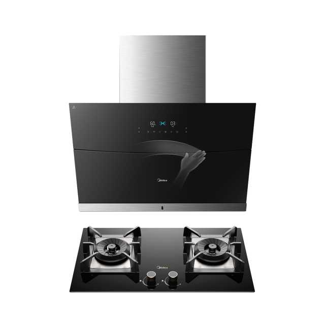 智能家电 烟灶套装 21m³大吸力 自清洗 5.0KW火力 JC520+JZT-Q59
