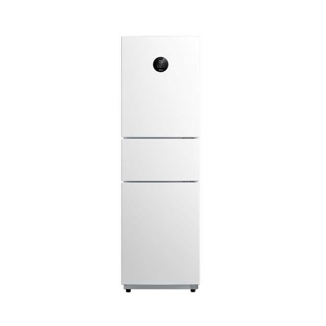 美的三门冰箱 230升 风冷无霜PT净味 一级双变频 BCD-230WTPZM(E)