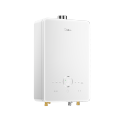 美的 燃气热水器 16L 三种零冷水 增压大水量 全面玻璃屏 JSQ30-16HT7（RS8相似款）