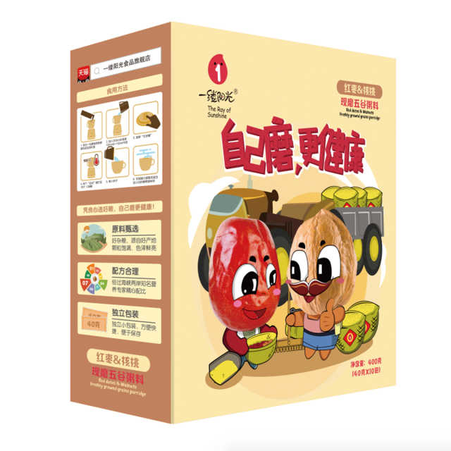 五谷杂粮 现磨五谷杂粮 红枣核桃  400g