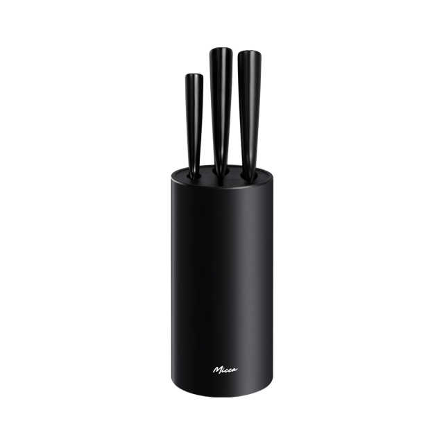 刀具KS04S01BL 主体材质不锈钢+塑料 抑菌刀具四件套黑色