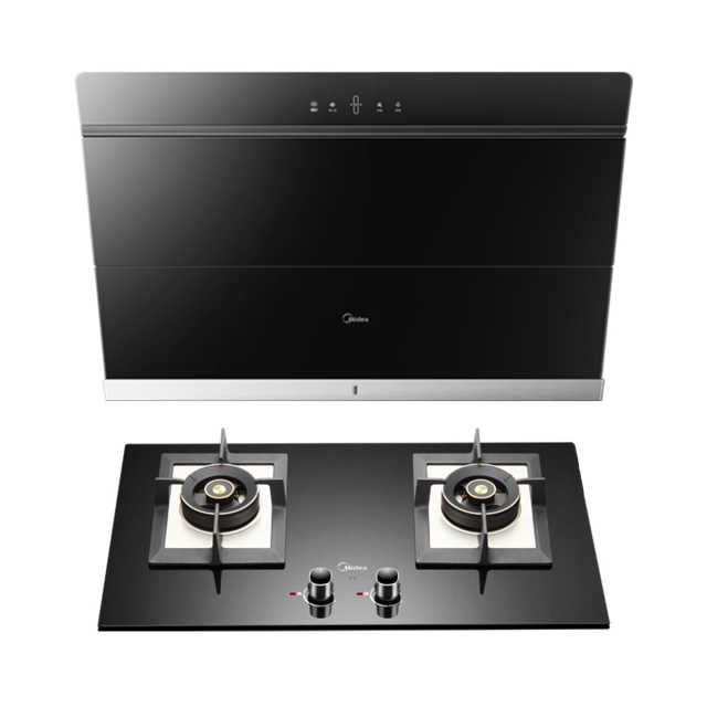 【蒸汽洗】烟灶套装 20m³劲吸 5KW猛火 MJ590R+Q590B