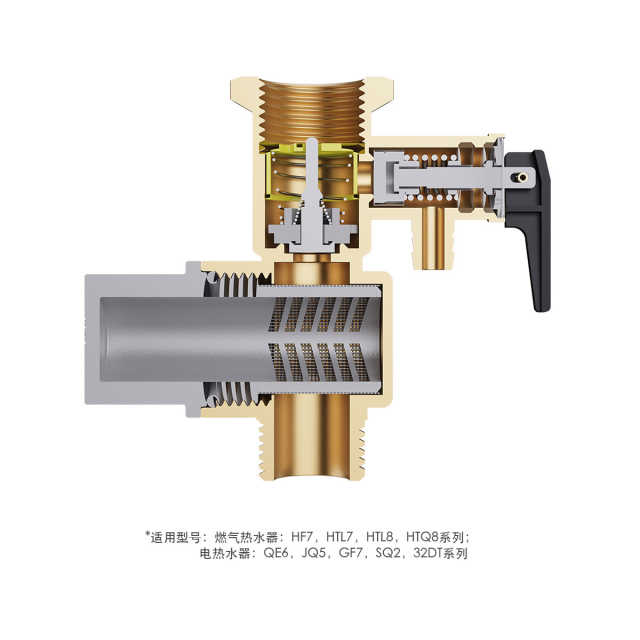 美的 热水器磁净垢滤芯 三重过滤 不锈钢滤网 MSAP阻垢滤材 F60-32TH5Y-21