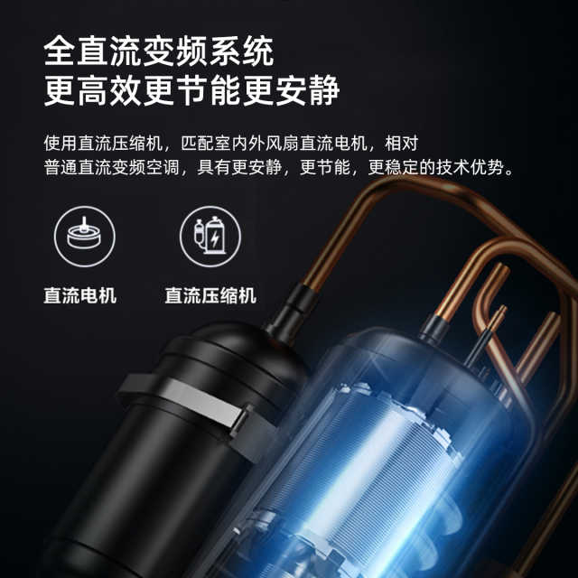 【抢2599】美的大1.5匹新一级能效智能变频冷暖空调KFR-35GW/N8MHB1