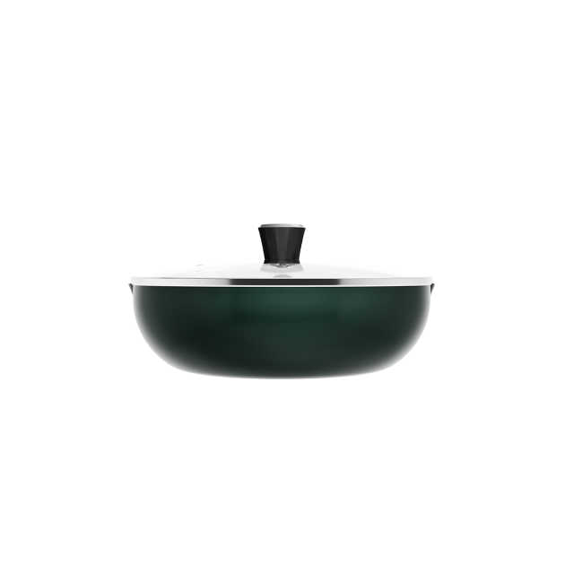 炒锅 MP-CJ28Wok311 森墨绿 产品货号CJ28Wok311G 材质铝合金