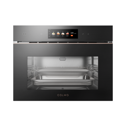 COLMO高端智能家电Blanc系列家用嵌入式大容量厨房AI变频多功能电蒸箱 CSKA50 黑色