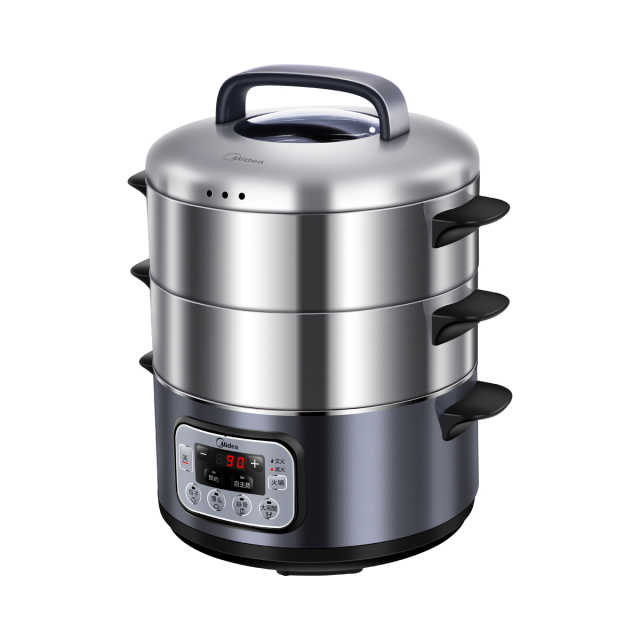 电蒸锅智能三层12.5L  急速出汽 3cm加高锅盖 MZ-ZG28Power501