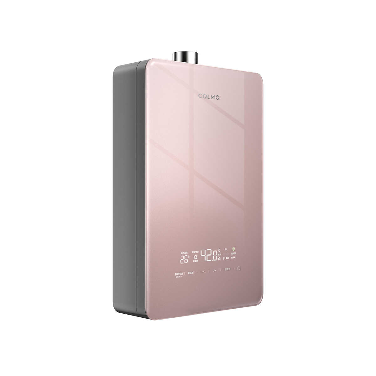 COLMO 燃气热水器 16L mini机身全面屏水气双调 智能家电 X3
