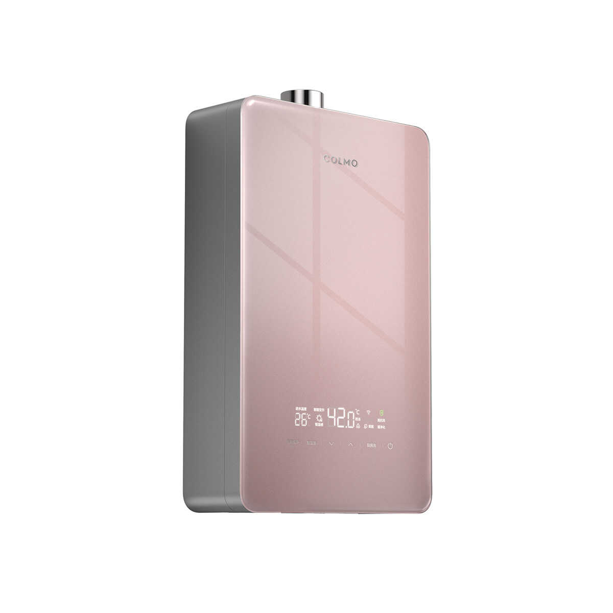 COLMO 燃气热水器 16L mini机身全面屏水气双调 智能家电 X3