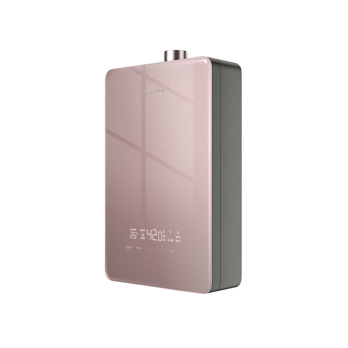 COLMO 燃气热水器 16L mini机身全面屏水气双调 智能家电 X3