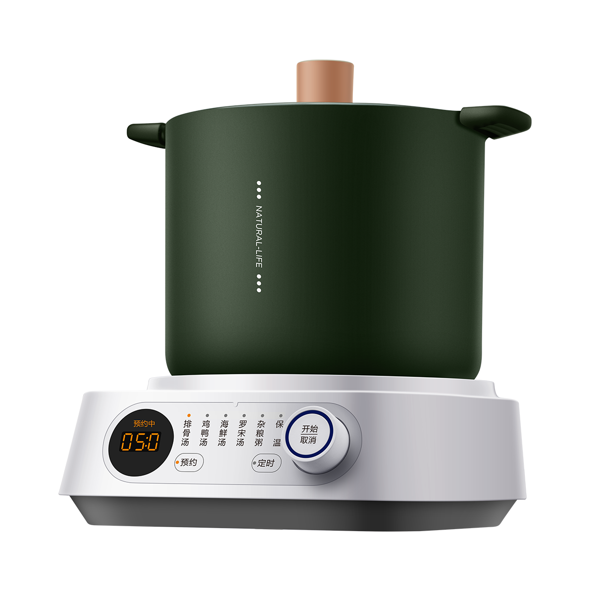 电炖锅 3L 智能旋钮操控 600W功率 MD-DG30P101【不支持以换代修】
