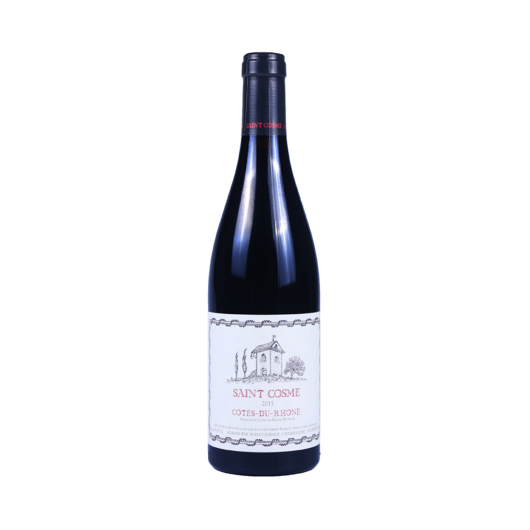 红酒 圣戈斯庄罗纳河谷丘红葡萄酒750ml 2015