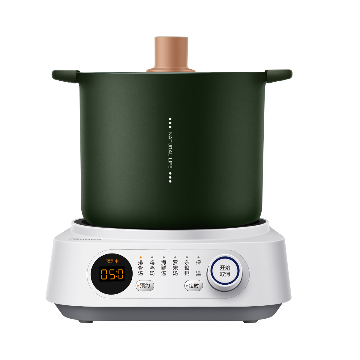 电炖锅 3L 智能旋钮操控 600W功率 MD-DG30P101【不支持以换代修】