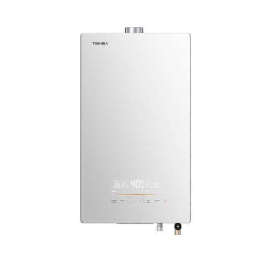 东芝（TOSHIBA）JSQ30-TS5 燃气热水器 16L一级恒温 一级静音 增压零冷水 玻璃面板
