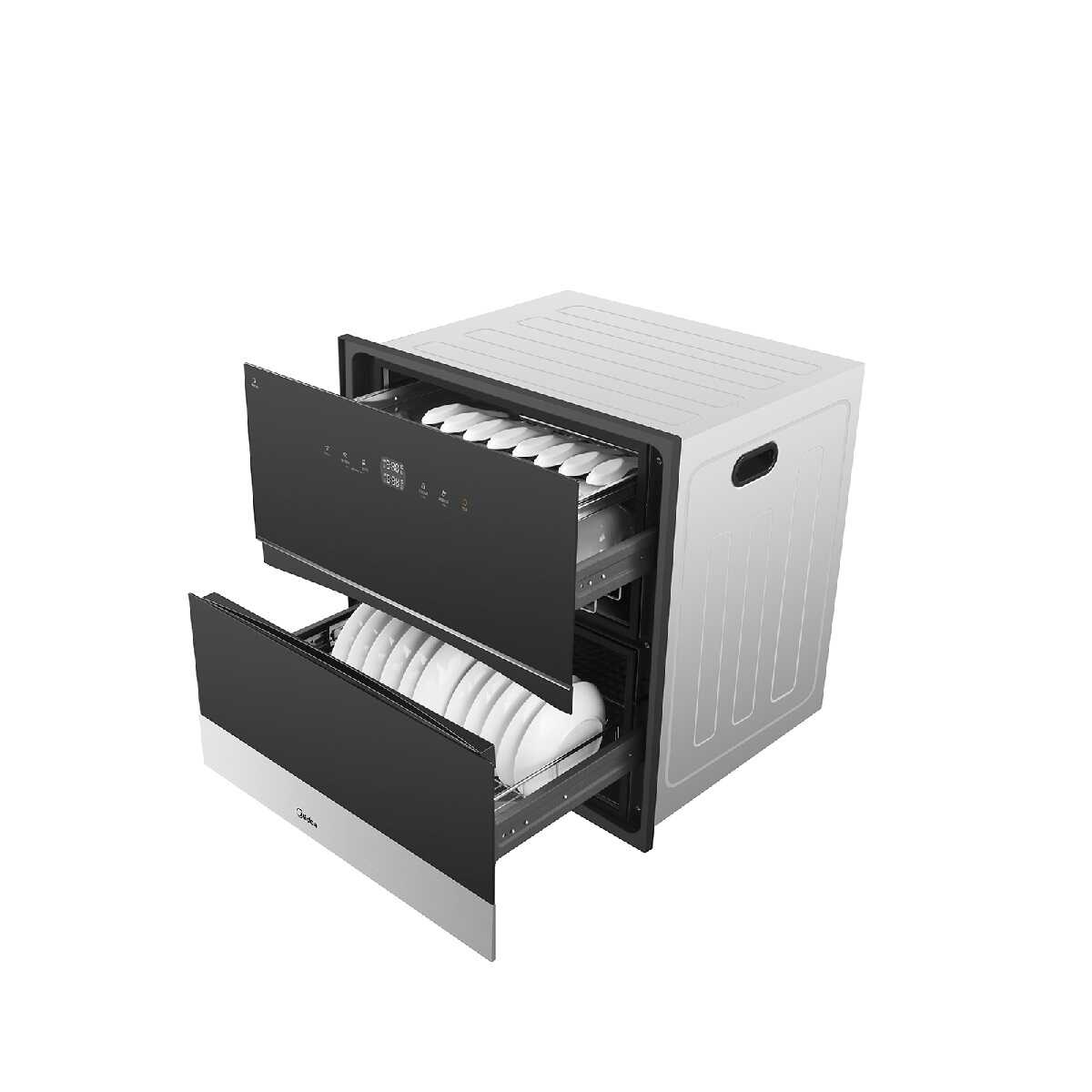 美的 消毒柜 110L大容量 分层存放 二星消毒 等离子净味 母婴消毒 餐前暖盘 120HQ3