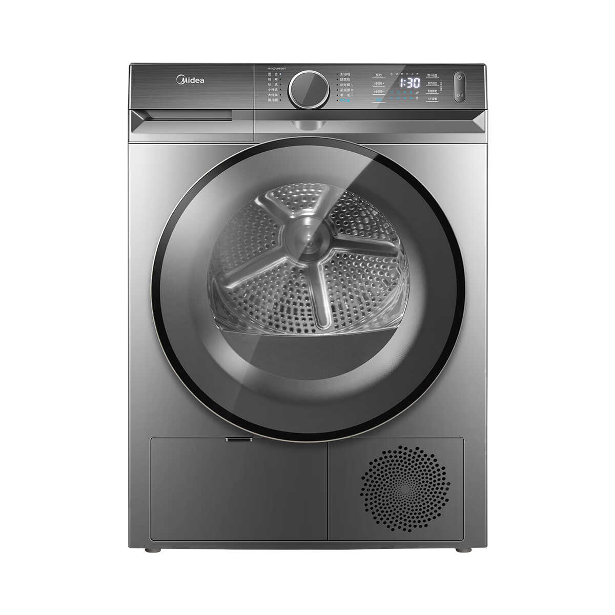 MH100VH90WY 热泵式干衣机 巴赫银 220V,1Ph 50Hz