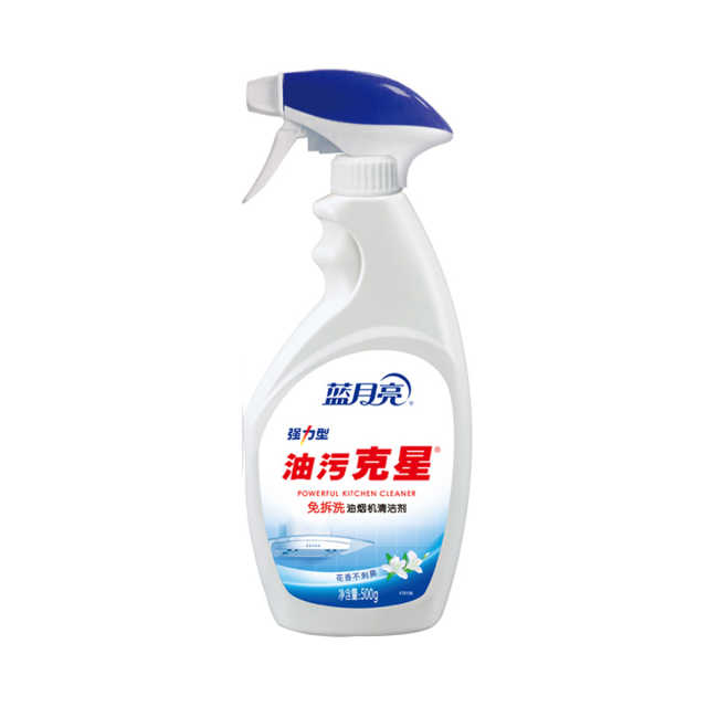 蓝月亮 油污清洁剂 强力去重油污免拆洗姜花香4瓶装 500g*2+500g补充装*2