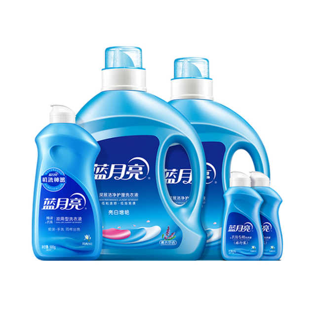 蓝月亮 薰亮白（2kg+1kg）+兰手500g翻盖+80g旅行装*2