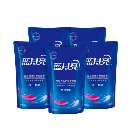 蓝月亮 亮白增艳洗衣液500g亮白薰袋*5
