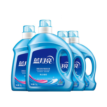 蓝月亮 熏衣草亮白洗衣液3kg*1瓶+2kg*1瓶+1kg*2瓶 洗衣耗材