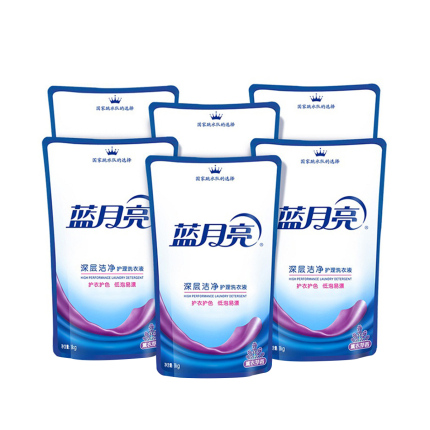 蓝月亮 薰衣草深层洁净洗衣液1kg×6袋