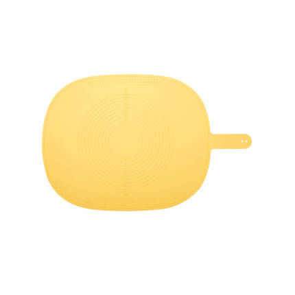 Micca 烘焙工具 硅胶揉面垫 黄色 MT-RM77W1-001