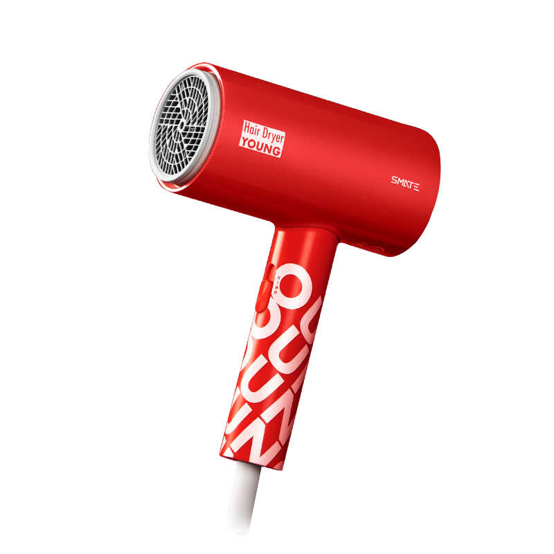 须眉电吹风青春优享版（红底白字）
