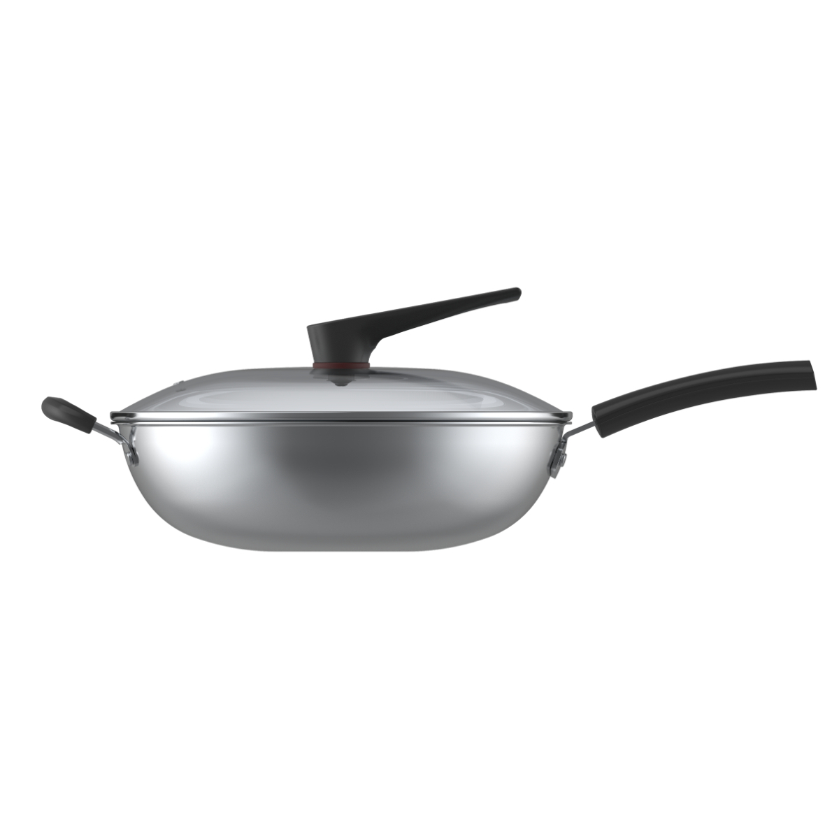 美的炒锅 不锈钢复合板材质 不锈钢炒锅 CJ34Wok503D