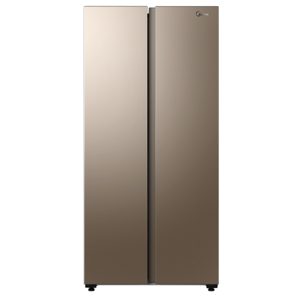 美的 冰箱 BCD-466WKPZM(E) 摩卡金
