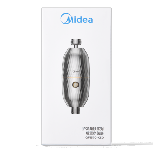 KDF除氯阻垢后置净氯器 KDF/MSAP/银离子三合一 沐浴过滤器 沐浴滤芯
