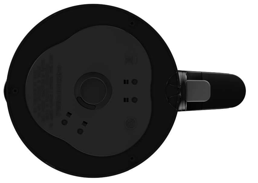 美的 电水壶 MK-SHJ1720 耀石黑 1.7L大容量 304不锈钢0涂层