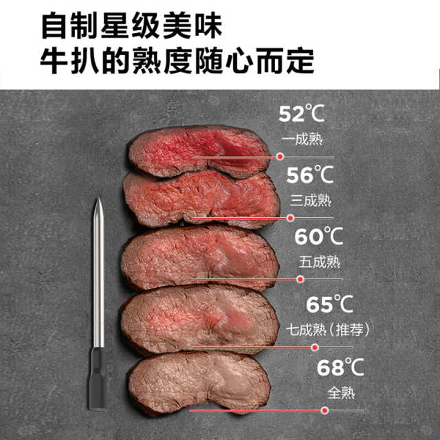 微波炉烤箱配件耗材美的智能烤肉探针 蓝牙探针