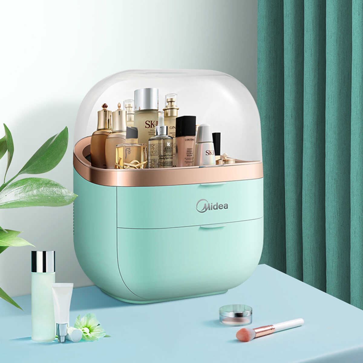 美的 冰箱 DC-22M 淡雅绿